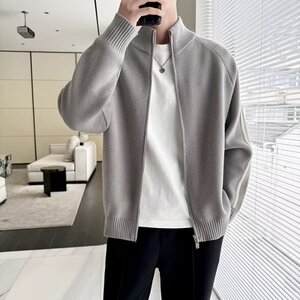 【网59】2025拉链针织开衫男士外套A079-M40-P51图片