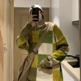 【网101】长袖毛衣百搭原宿简约ins潮流A079-7031-P53，男装针织衫/毛衣，电商A079
