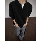 【网97】1宽松百搭青少年休闲V领打底衫A079-WT61-P29,男装T恤,电商A079, 【网97】1宽松百搭青少年休闲V领打底衫A079-WT61-P29,男装T恤,电商A079,