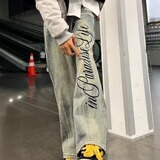 [008]牛仔裤裤子修身显瘦直筒弯刀裤A079-N6078-P48，男装牛仔裤，电商A079