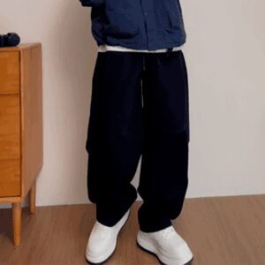 【206】25休闲直筒男生秋季款202运动工装裤潮牌A079-K809-P47,男装工装外套,电商A079