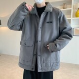 【187】麂皮绒外套男春秋季夹克青少年褂子A079--2582-P82，男装夹克，电商A079