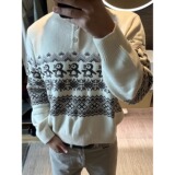 【13】男装秋冬新款毛衣胖子宽松圆领针织衫A079-M5150-P55，男装针织衫/毛衣，电商A079