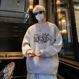 【网126】25宽松圆领卫衣男2025秋季新款潮牌A079-6393-P43，男装卫衣，电商A079