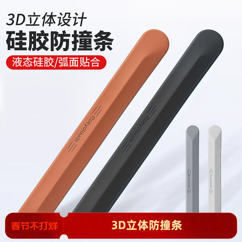 3D隐形车门后视镜硅胶防撞条