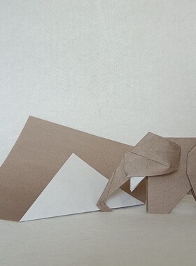 【活动】灰色白色双色纸正方形折纸灰白专业折纸15厘米30厘米70