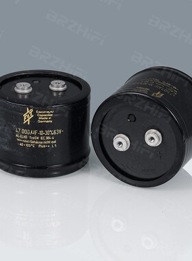 拆机 德国法兰特F&T 63V47000UF金字滤波电解电容 发烧音频电容