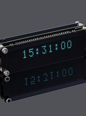 VFD时钟 创意翻页钟 实时显示 真空荧光显示屏 WIFI授时 自动校准