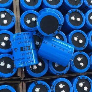 飞利浦VISHAY原装全新BC220UF500V胆机发烧音频电容 500V220UF