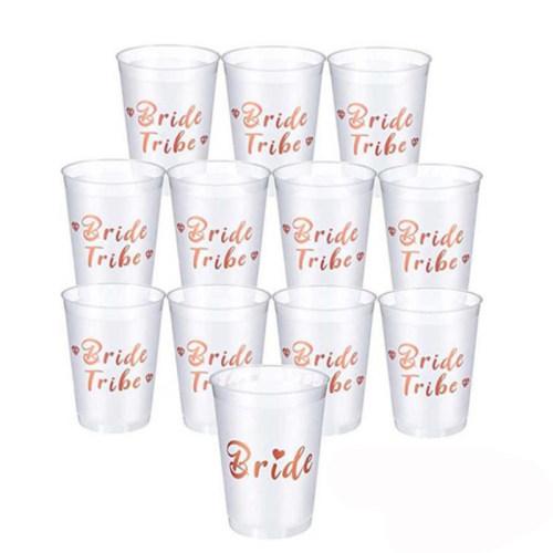 TeamBride单身派对装饰杯子