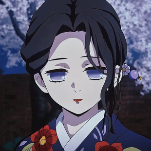 鬼灭之刃珠世小姐cos花朵珠子发饰发簪动漫角色扮演盘发道具簪子