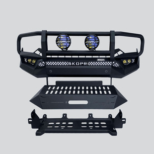 五十铃dmax改装前杠牧游侠后杠改装保险杠竞技杠皮卡牛栏前护杠