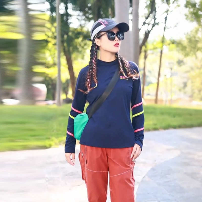 勘探基地户外运动抓绒衣登山服女