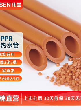 VASEN伟星管官方旗舰店 辉煌色PPR水管冷热通用自来水管材 热熔管