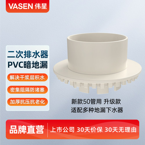 伟星PVC管简二排升级款