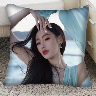 张天爱抱枕定制周边写真海报双面图靠垫学生午睡人形公仔玩偶礼物