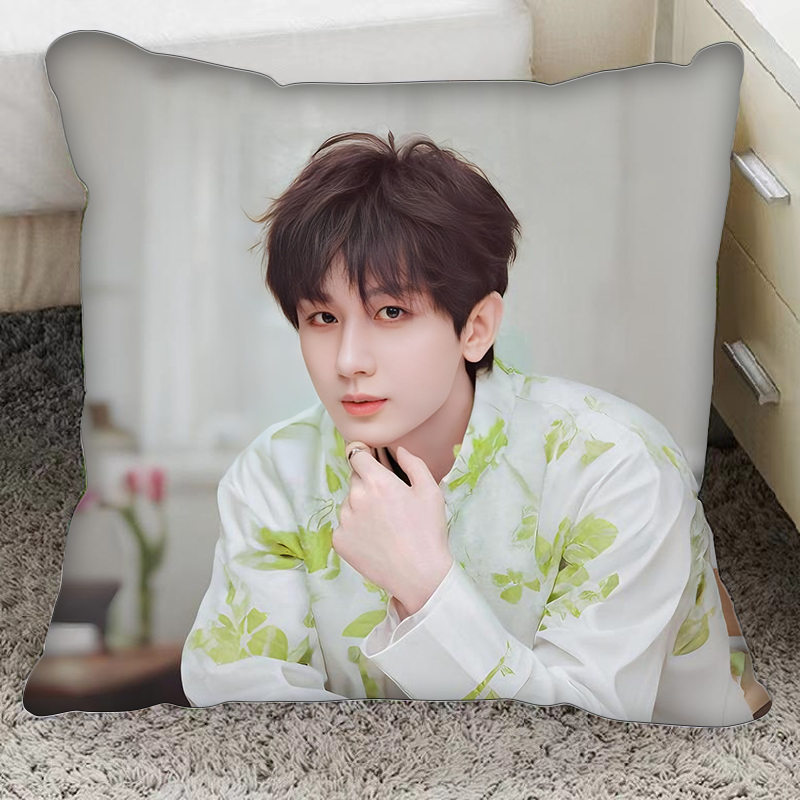 成毅抱枕来图定制双面午睡玩偶女生生日礼物diy卧室靠枕人形娃娃