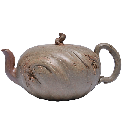 吉宜兴柴烧窑变紫砂壶功夫茶具盘