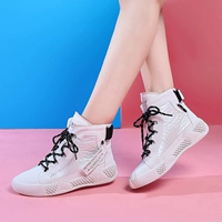 Mùa thu 2019 mới giày cao cấp nữ bằng da thủy triều phẳng Phiên bản Hàn Quốc của giày thường hoang dã thời trang giày thể thao xu hướng giày nữ - Giày cao gót giày thể thao nữ adidas