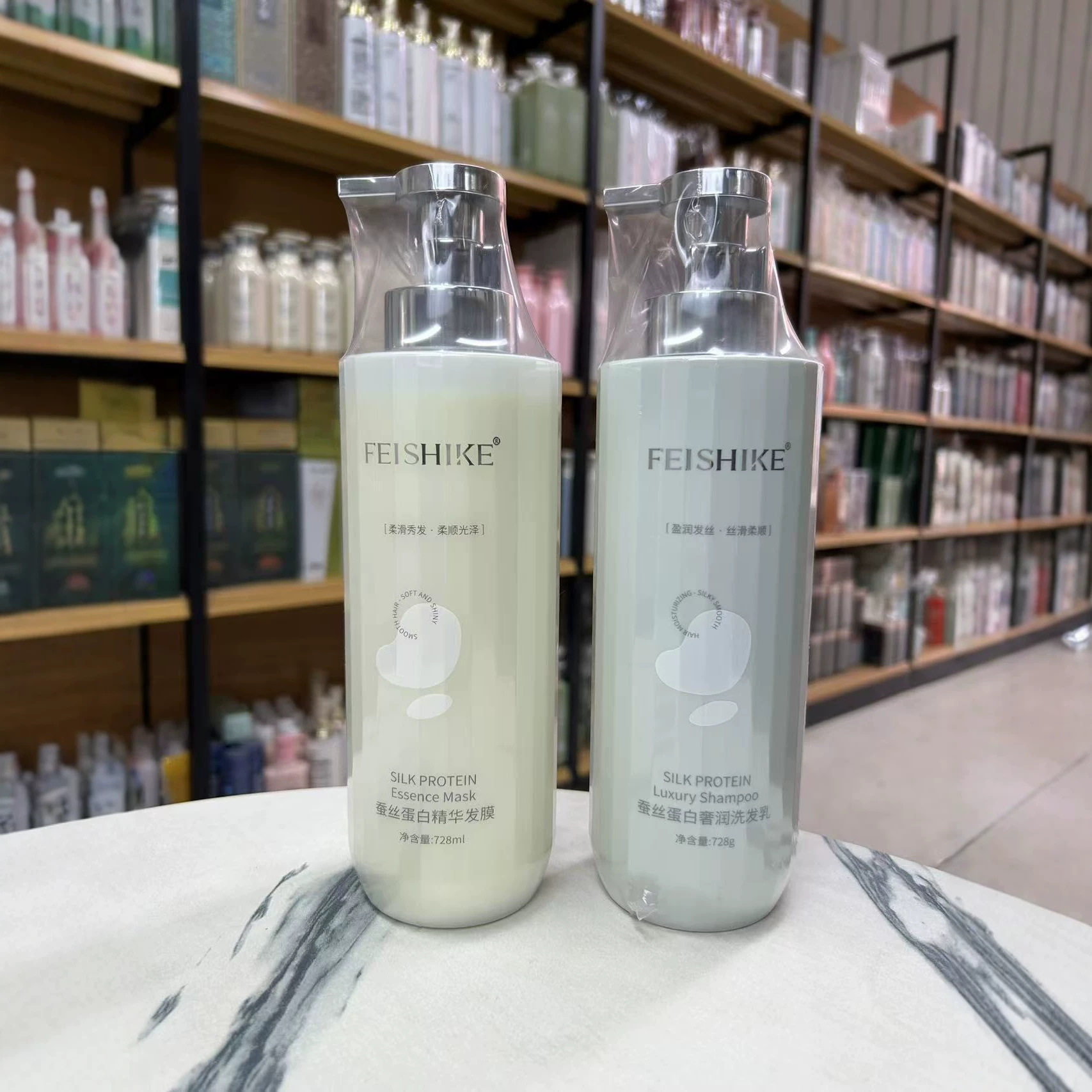 FEISHIKE霏仕克蚕丝蛋白奢润去屑控油洗发水洗发乳蚕丝蛋白发膜护