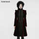哥特复古双排扣外套女2024秋冬新款 斗篷优雅收腰显瘦中长毛呢大衣