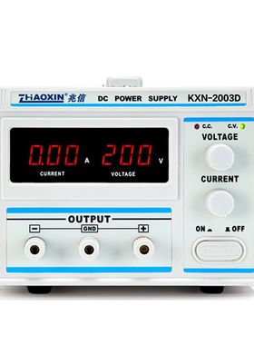 兆信KXN-2005D可调直流稳压电源200v3a5A数显大功率恒流恒压电源