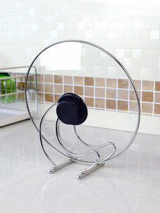 尺寸空间单隔间锅盖架坐304不锈钢砧板架两用架厨房存储架