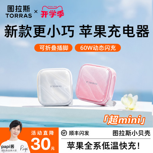 【限时全网新低】小巧低温快充