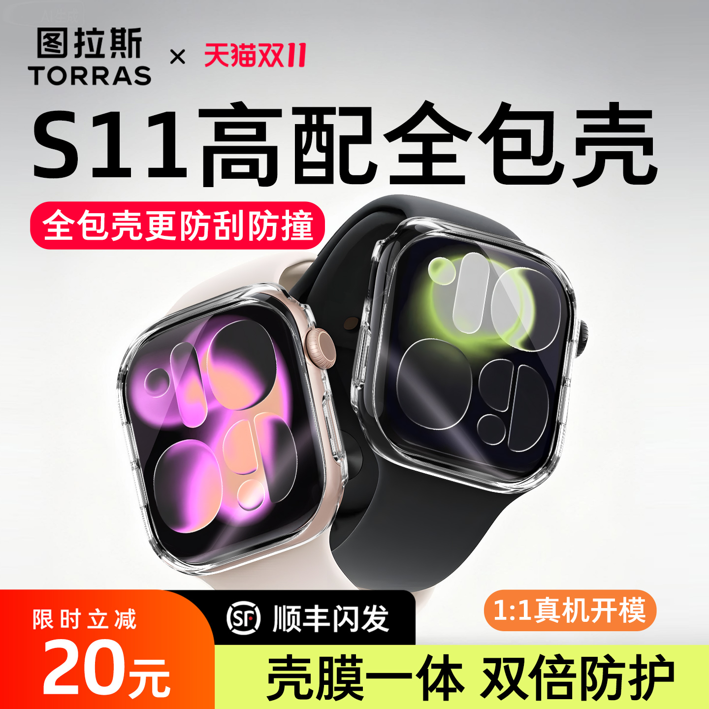 图拉斯新款S11全包保护壳Ultra3