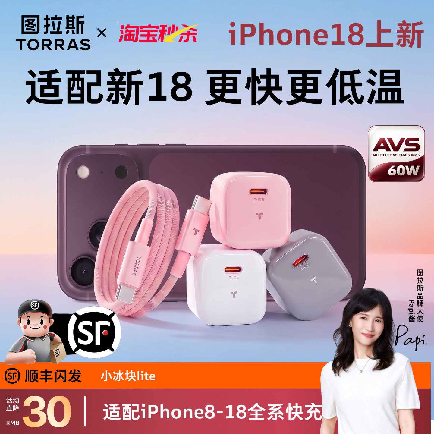 【AVS18系列60W快充】低温护机图片