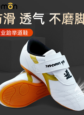 跆拳道鞋青少年散打鞋儿童武术专用鞋子男童训练比赛道鞋防滑女童