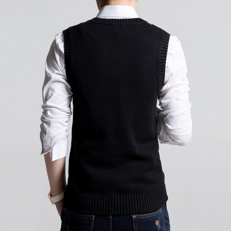 Débardeur homme Woolen gilet - Ref 1597056 Image 3