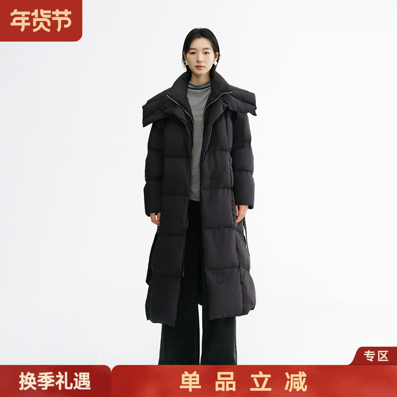 2025冬季时髦设计感双层立领羽绒服女个性百搭披肩领保暖鸭绒外套,女装/女士精品,羽绒服,淘宝优惠券,粉丝福利购,淘宝优惠卷
