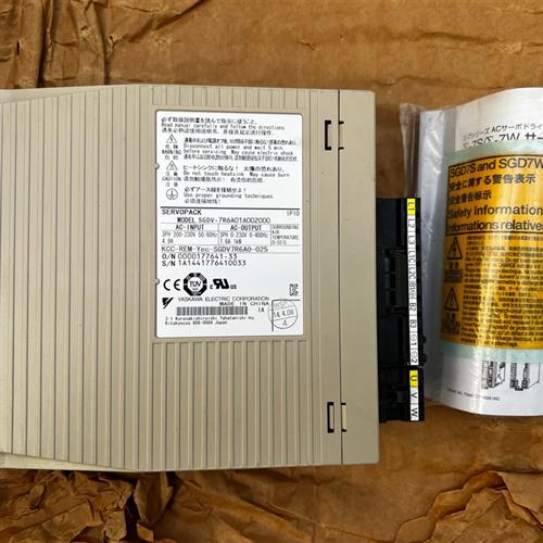 库存全新SGDV-7R6A01A002000 驱动器 实图拍摄成需询价
