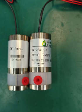 勒琪流体高压电磁阀HV-22516-1压力250PSI/1.