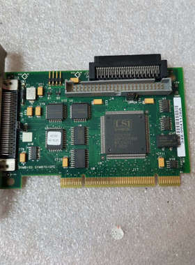 scsi卡 symbios sym8751spe 拆机卡，包