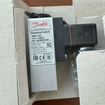 Danfoss丹佛斯压力开关MBC5100 061B0002