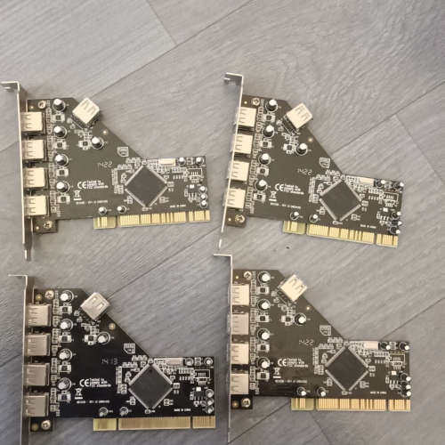 西霸FG-U2N101-4E1I-01-BU01扩展卡4张，