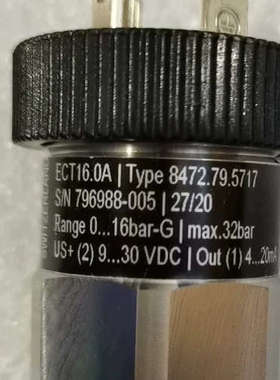 Trafag压力传感器  type8472.79.5717拍