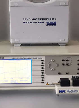 稳科 Microtest 精密阻抗仪，型号为 6579。