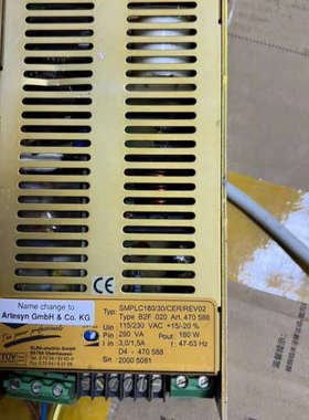 西门子主机B2F020电源