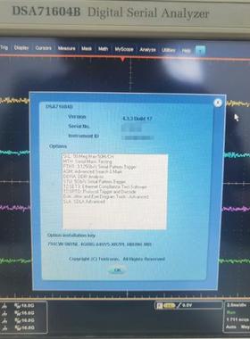 库存全新出租出售DSA71604B 16Ghz带宽示波器,高达5需询价
