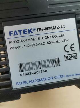 库存全新FBS-32MAR2-AC,-60MAT2-AC..FBS-需询价