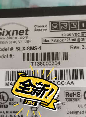 SIXNET  SLX-8MS-1西斯耐特  美国红狮 工业