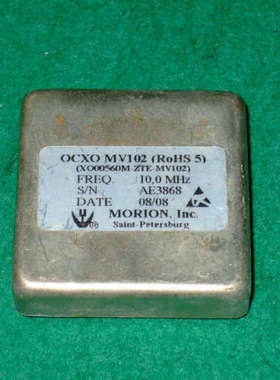 MORION摩里恩MV102 OCXO恒温晶振 输入12v，