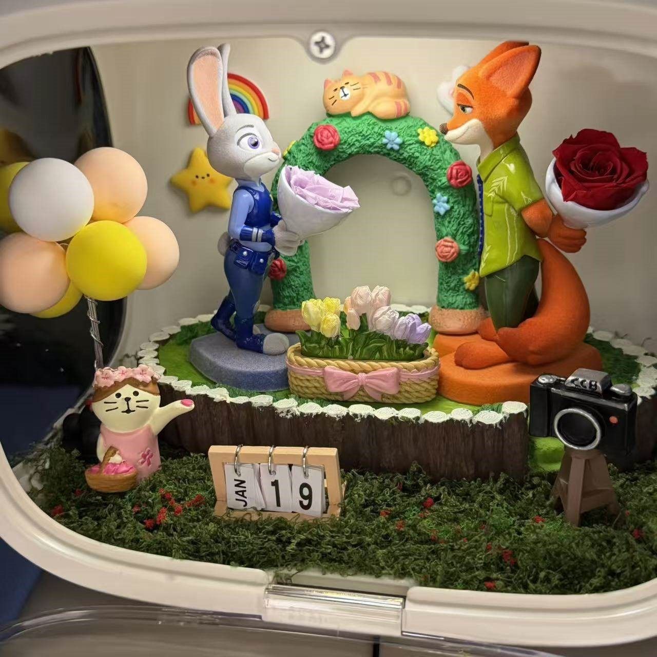 疯狂动物城灯光画音箱新年生日礼物女生送女友男生闺蜜高级感男孩