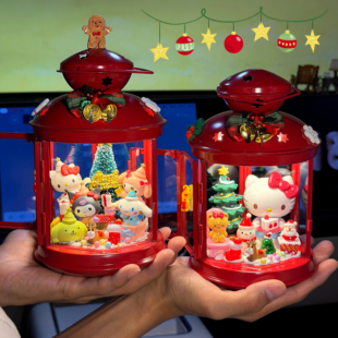 正版hellokitty手办盲盒生日礼物送女生闺蜜可爱桌面摆件圣诞礼物
