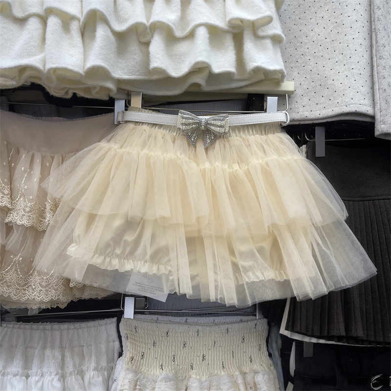 法式甜美网纱蓬蓬半身裙女2026年春季新款百搭减龄小仙女蛋糕短裙,女装/女士精品,半身裙,淘宝优惠券,粉丝福利购,淘宝优惠卷