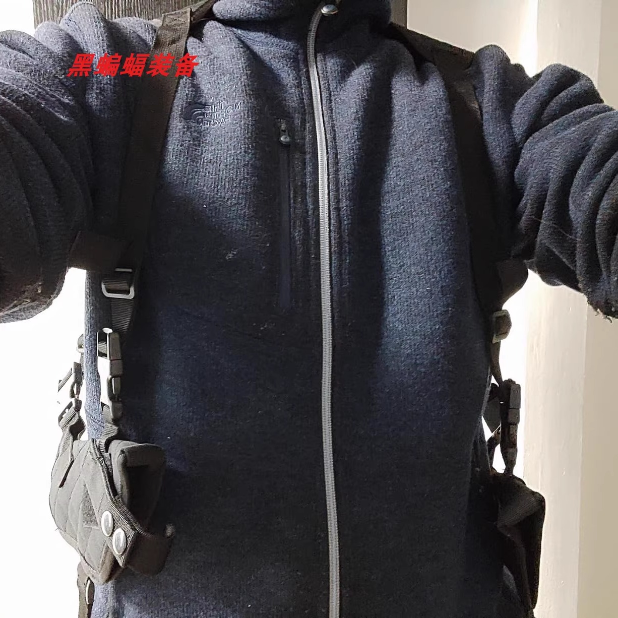 户外战术腋下战术双枪套