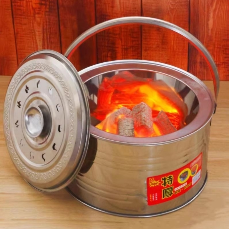 老式炭炉子碳炉新居家用烤火炉烤火盆乔迁烧烤炉户外取暖炉木炭